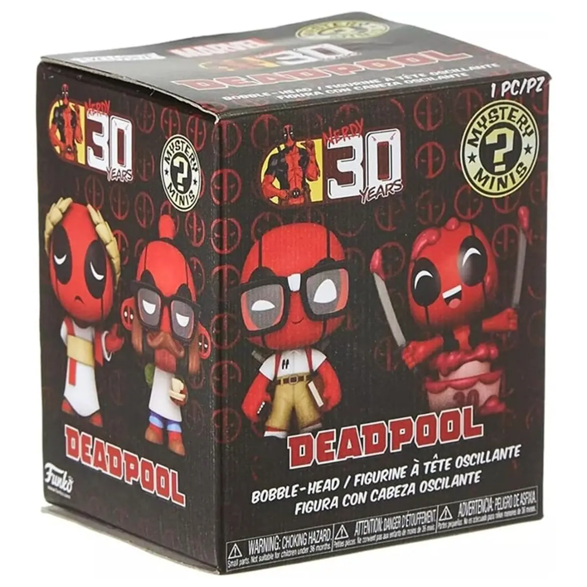 Funko Mystery Minis: Marvel Deadpool 30Th Anniversary Vinyl Figure (Styles Vary) 1