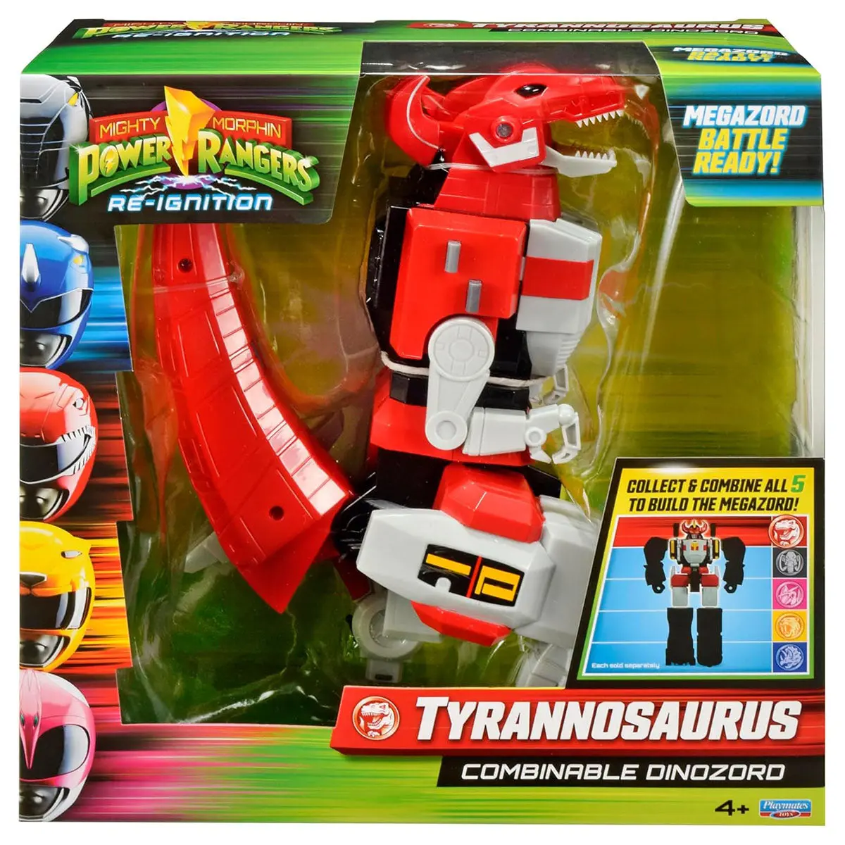 Mighty Morphin Power Rangers Tyrannosaurus Combinable Dinozord 1