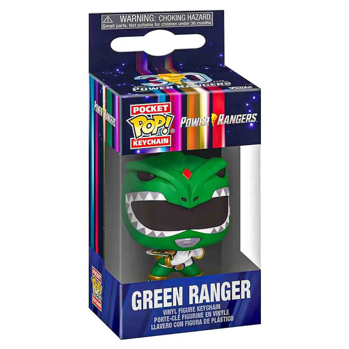 Funko Pop! Pocket Keychain: Power Rangers 30Th Anniversary: Green Ranger Vinyl Figure 1