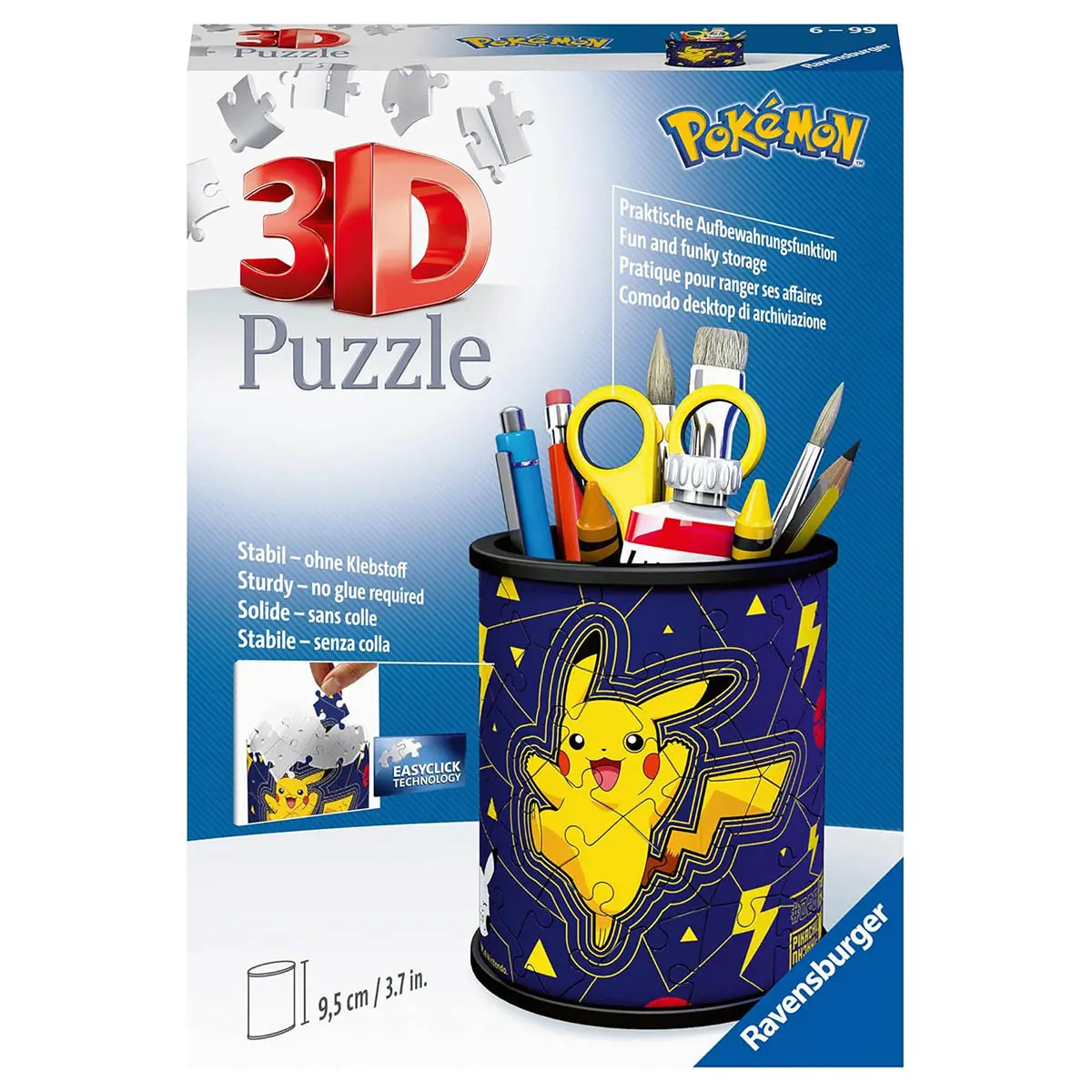 Ravensburger Pokémon Pencil Holder 57 Piece 3D Puzzle 1