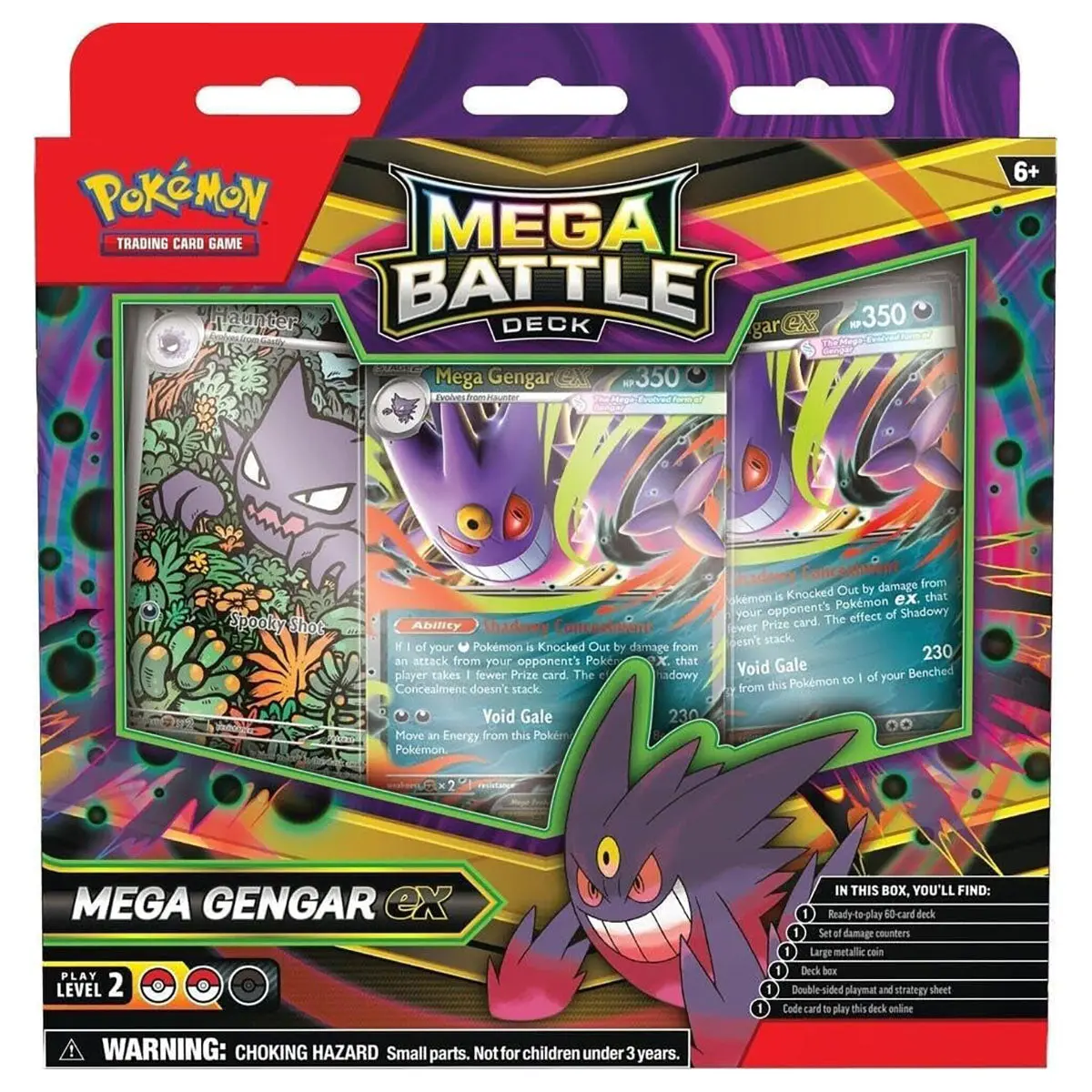 Pokémon Tcg: Mega Battle Decks - Gengar Ex 1