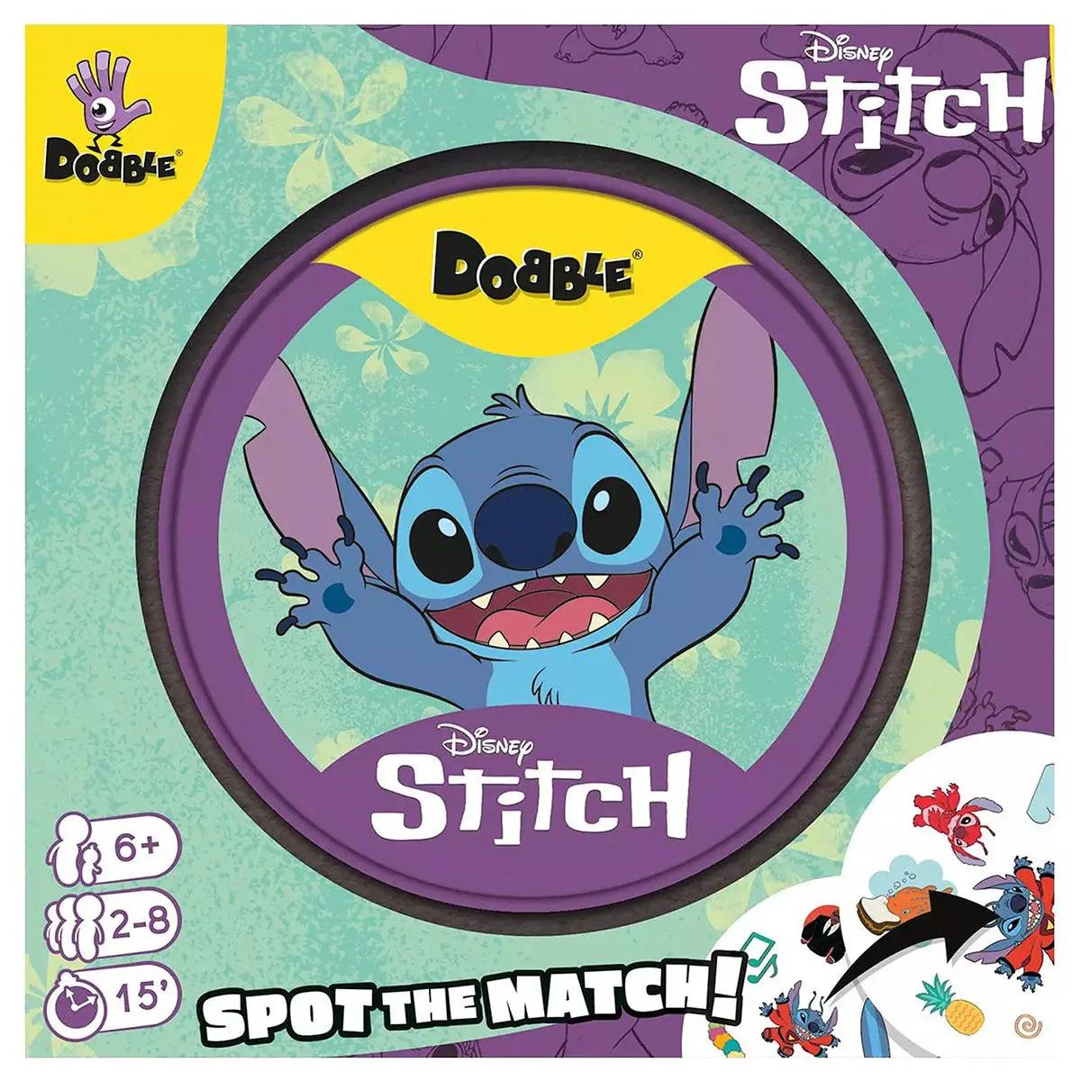 Dobble Disney Stitch Card Game 1