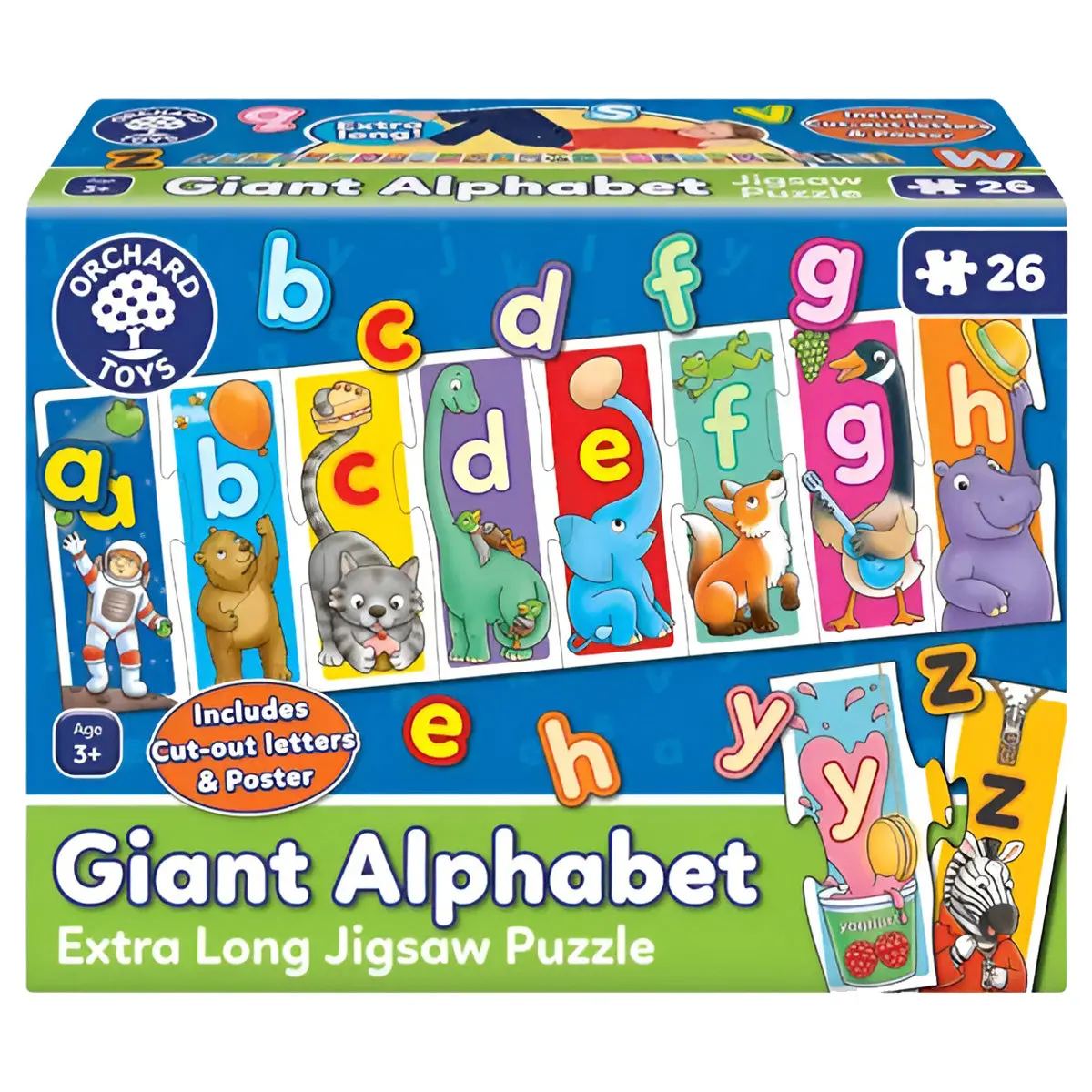 Orchard Toys Giant Alphabet Extra Long Jigsaw Puzzle 1