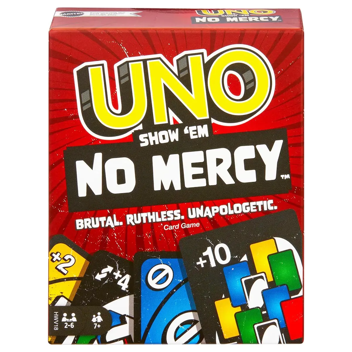 Uno Show 'Em No Mercy Card Game 1