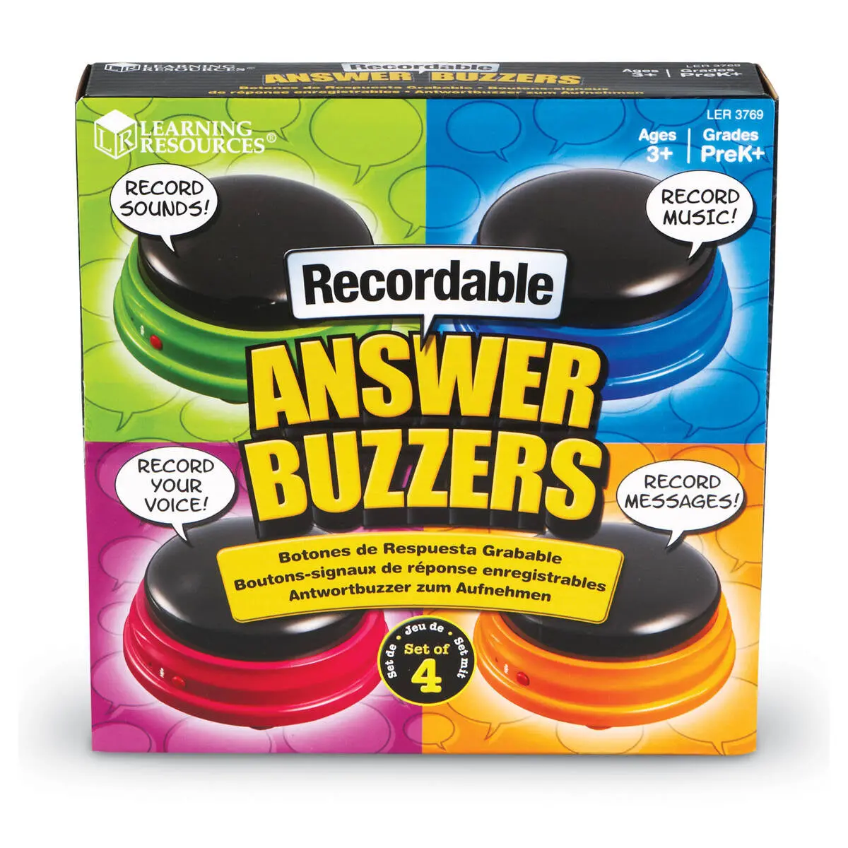 Recordable Answer Buzzers 1