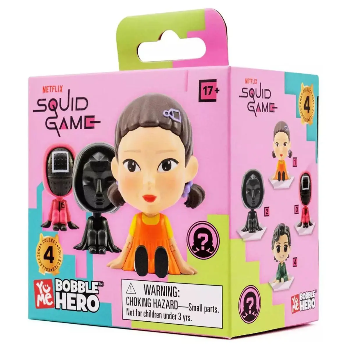 Squid Game Bobble Hero Figure Blind Box (Styles Vary) 1