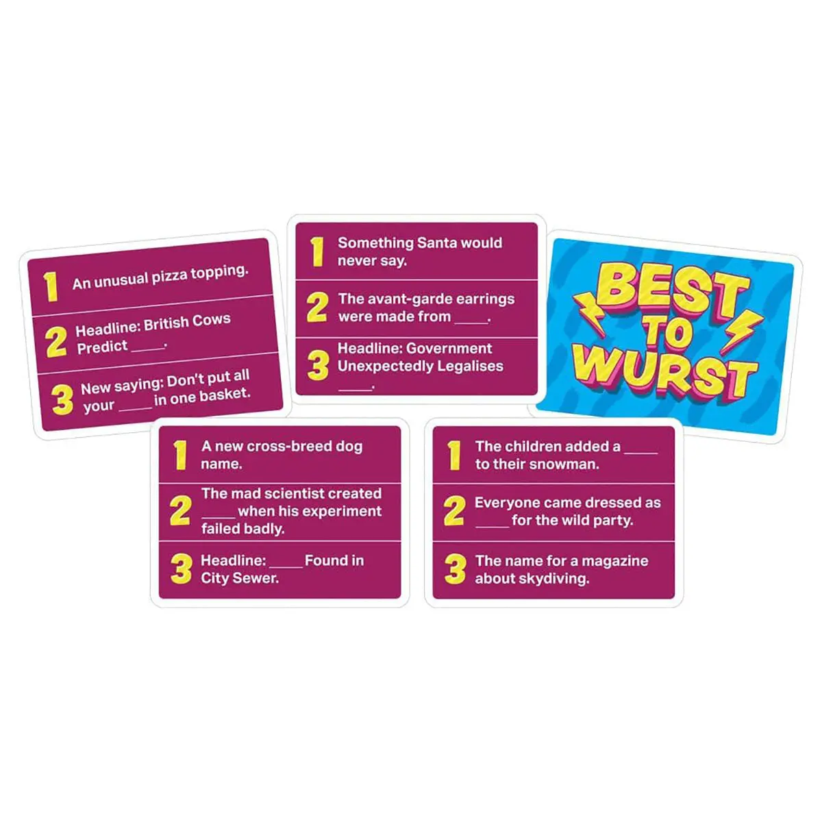 Best To Wurst Card Game 2