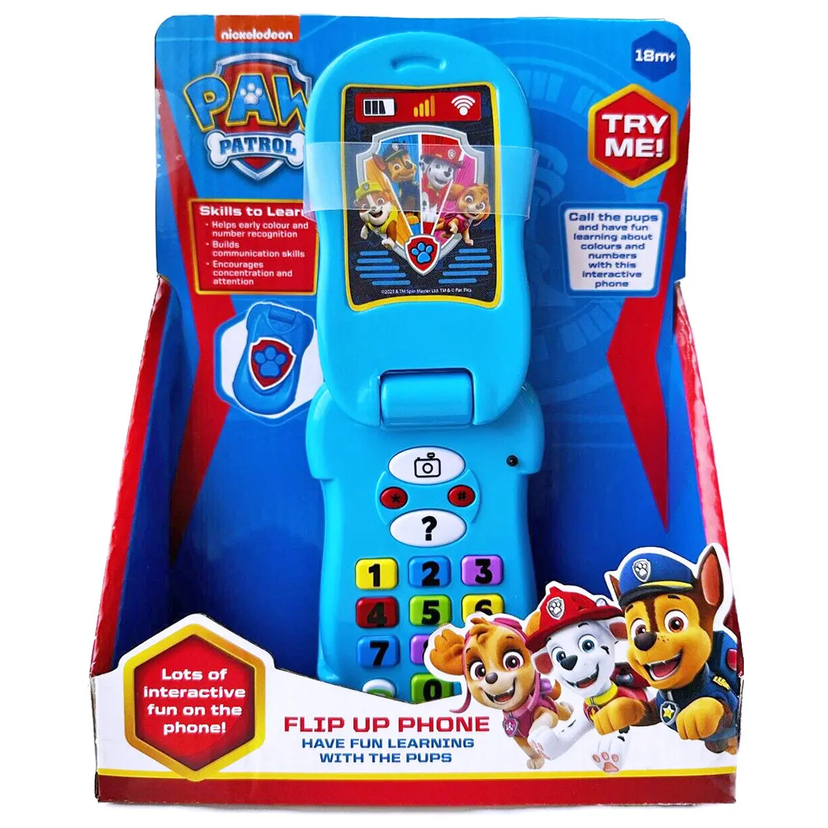 Paw Patrol Flip & Learn Phone 1