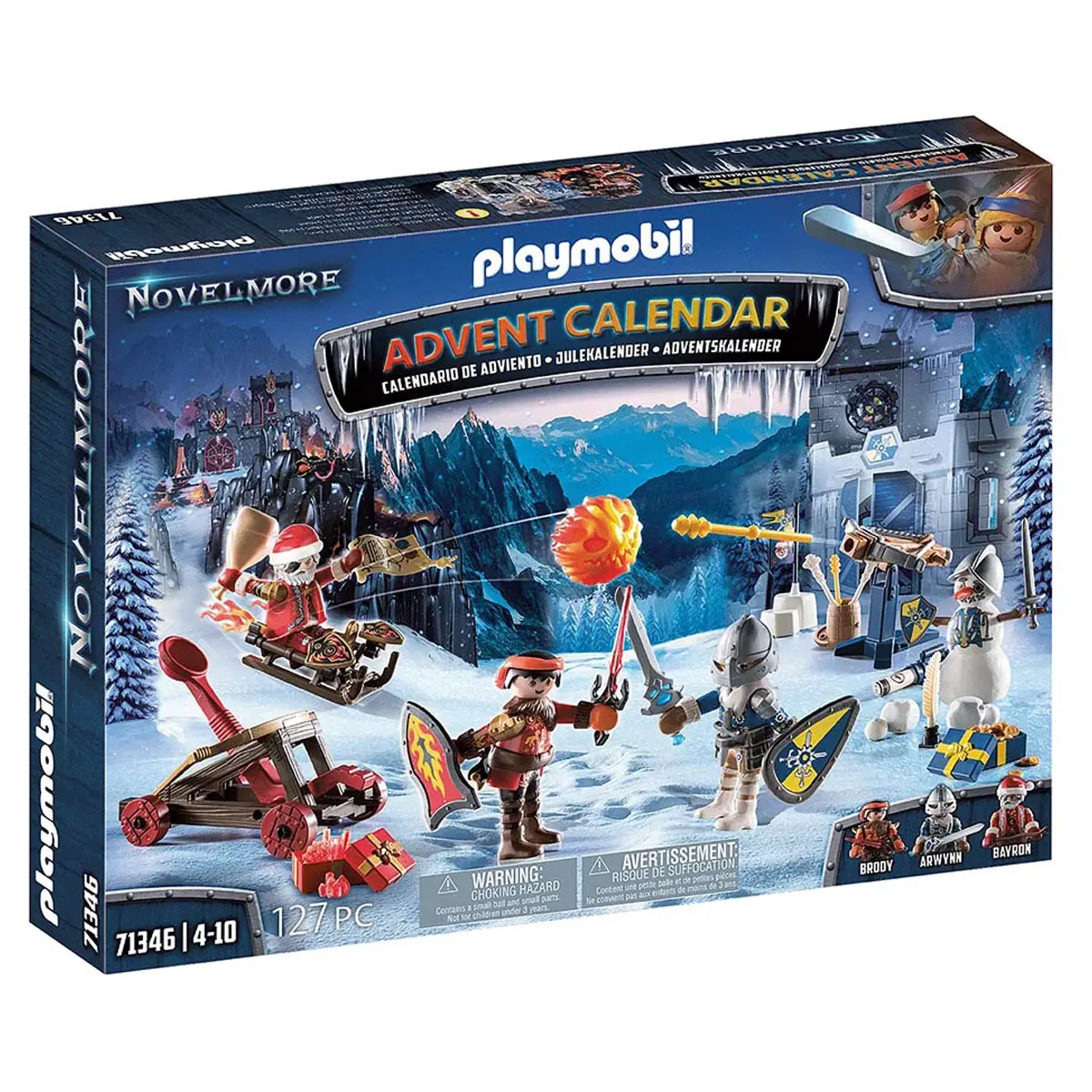 Playmobil Novelmore: Battle In The Snow Advent Calendar 1