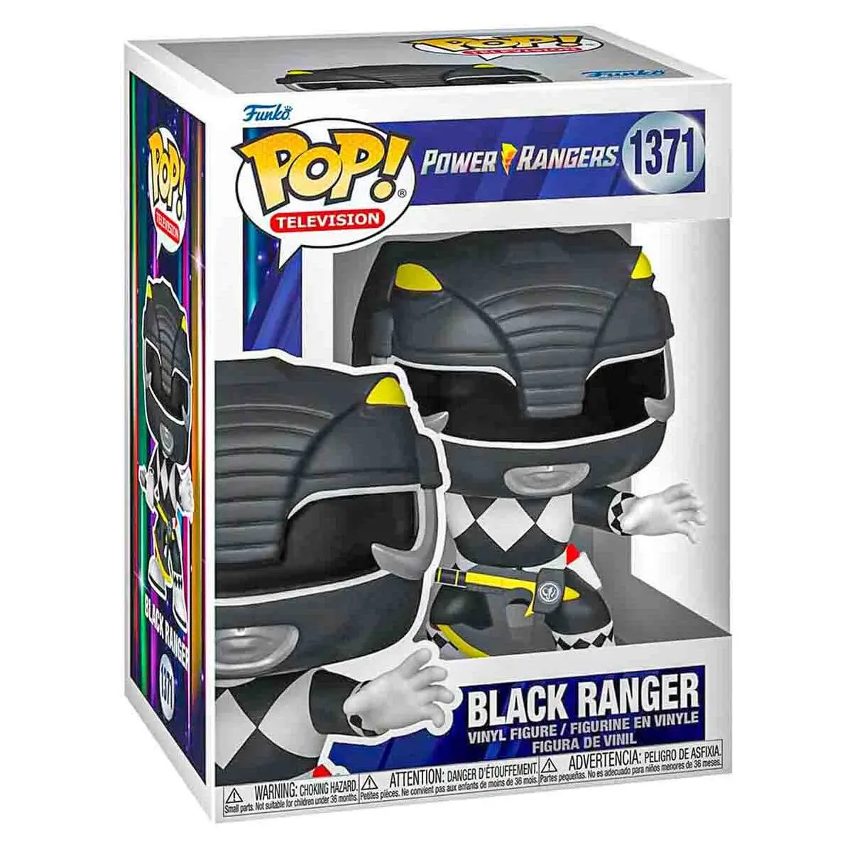 Funko Pop! Television: Power Rangers 30Th Anniversary: Black Ranger Vinyl Figure #1371 1