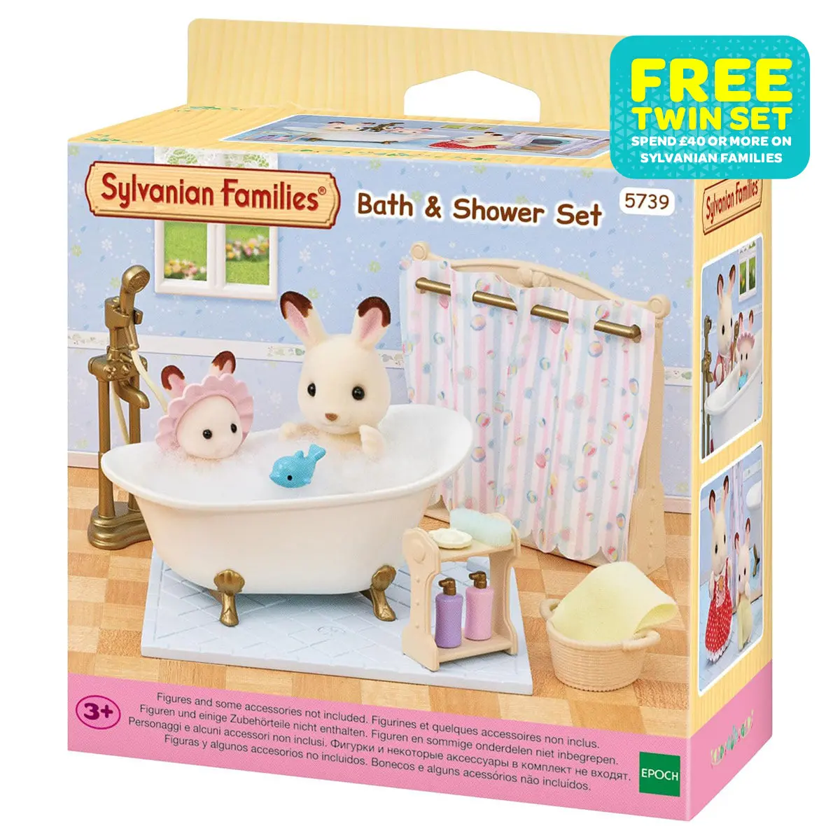 Sylvanian Families Bath & Shower Set 1