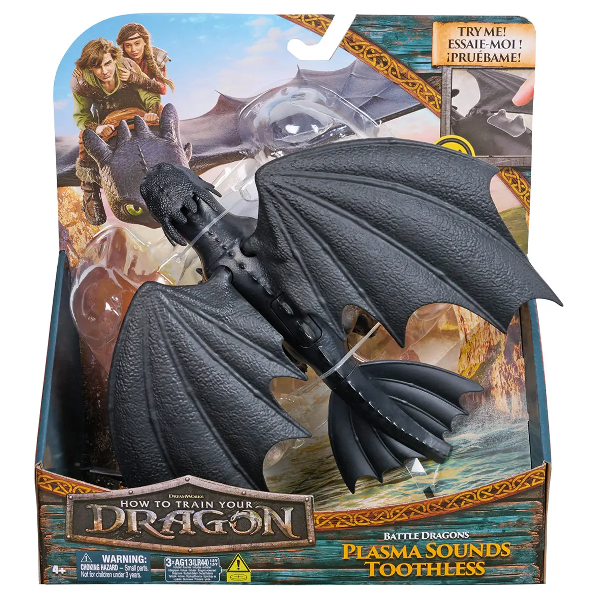 How To Train Your Dragon: Battle Dragons Plasma Toothless Figure 1