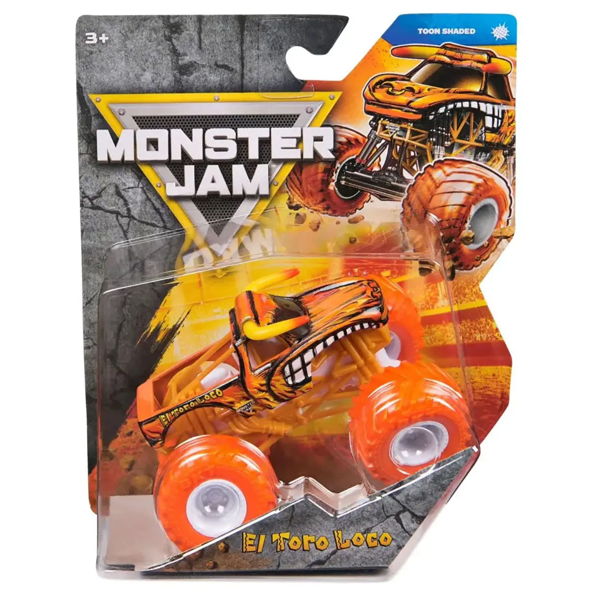 Monster Jam Toon Shaded: Ei Toro Loco Truck 1