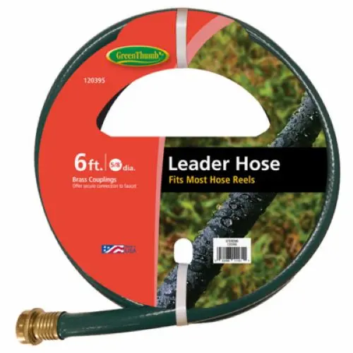 Green Thumb Gterem6 5/8" Inch X 6' Foot Leader Garden Hose For Dehumidifiers & Hose Reels - Quantity Of 6 1