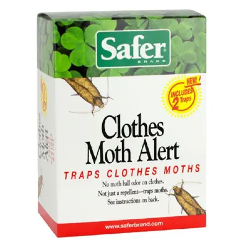 Safer 07270 2-Pack Of Clothes Moth Alert Traps - Quantity Of 10 1