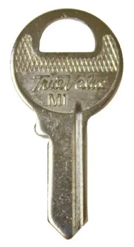 Tru-Guard M1-1092 Key Blank For Master Padlocks - Quantity Of 50 1