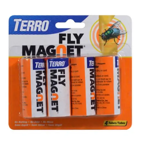 Terro T510 4-Count Pack Of No Poison Fly Catcher Ribbon Paper - Quantity Of 96 1