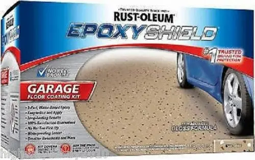 Rustoleum 251966 Epoxy Shield Tan Garage Floor Paint Kit - Quantity Of 2 1