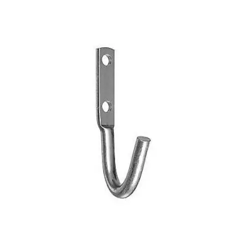 National N220-582 3-1/2" Zinc Plated Tarp & Rope Fastening Securing Hooks - Quantity Of 20 1
