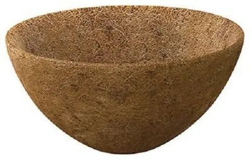Panacea Products 87823 20" Round Coco Planter Liner - Quantity Of 8 1