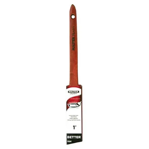 Master Painter 40510Tva 1" Polyester Better Angle Sash Paint Brush With Wood Handle - Quantity Of 18 1