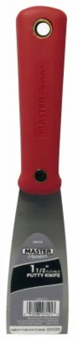 Master Painter 4824Tv 1.5" Inch Carbon Steel Flexible Putty Knife - Quantity Of 24 1