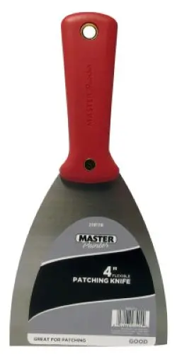 Master Painter 4834Tv 4" Inch Carbon Steel Flexible Taping Knife - Quantity Of 36 1
