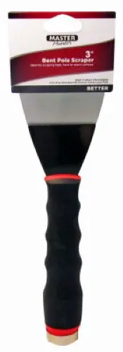 Master Painter 3016Tv 3" Inch Bent Blade Pole / Ceiling Scraper - Quantity Of 6 1