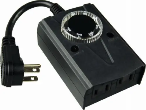Tru-Guard 59429Tv Heavy-Duty Outdoor Mechanical Electrical Plug In Count Down Timer - Quantity Of 2 1