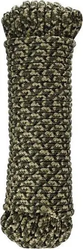 Tru-Guard 642851 Roll Of 3/8" X 100' Foot Camouflage Polypropylene Rope - Quantity Of 10 1