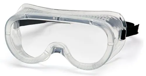 Tru-Guard G201t-Tv Clear Perforated Anti-Fog Impact Safety Goggles - Quantity Of 2 1