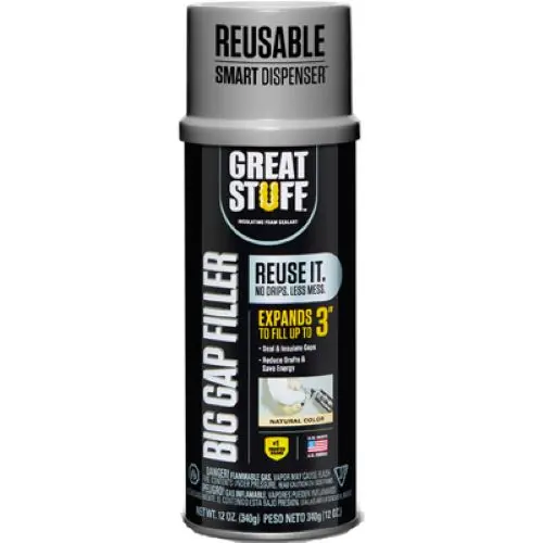 Great Stuff 99108860 12 Oz Smart Dispenser Triple Expanding Big Gap Foam Sealant - Quantity Of 3 1