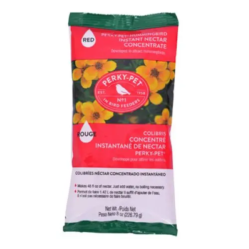 Perky-Pet 240Sf 8 Oz Instant Dry Mix High Energy Hummingbird Nectar Food - Quantity Of 6 1