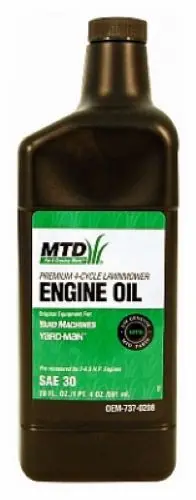 Mtd Oem-737-0208 20 Oz Bottle Of 4-Cycle Sae 30 Lawn Mower Oil - Quantity Of 24 1