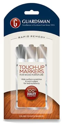 Guardsman 465200 Wood Furniture Touch-Up Repair Scratches Marker Kit -Quantity Of 3 1