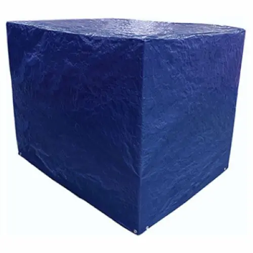 Itm Md-Pc-Bb-0544 5' X 4' X 4' Blue Polyethylene Pallet Storage Tarp Covers - Quantity Of 15 1