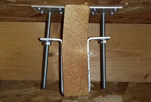 E & E Seam-Ender E3828 Sub-Floor Seam Pop Floor Repair Bracket - Quantity Of 4 1