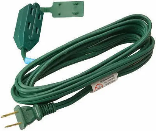 Master Electrician 09451Me 6' Foot 16/2 Spt-2 Green Vinyl Cube Tap Extension Cord - Quantity Of 24 1