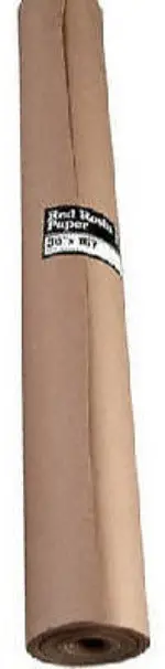 Tufco Trimaco 35145/60 36" X 167' Red Rosin Paper Flooring Moisture Barrier - Quantity Of 2 1