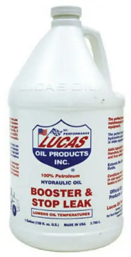 Lucas Oil Products Luc10018 1 Gallon Hydraulic Oil Booster & Stop Leak - Quantity Of 3 1