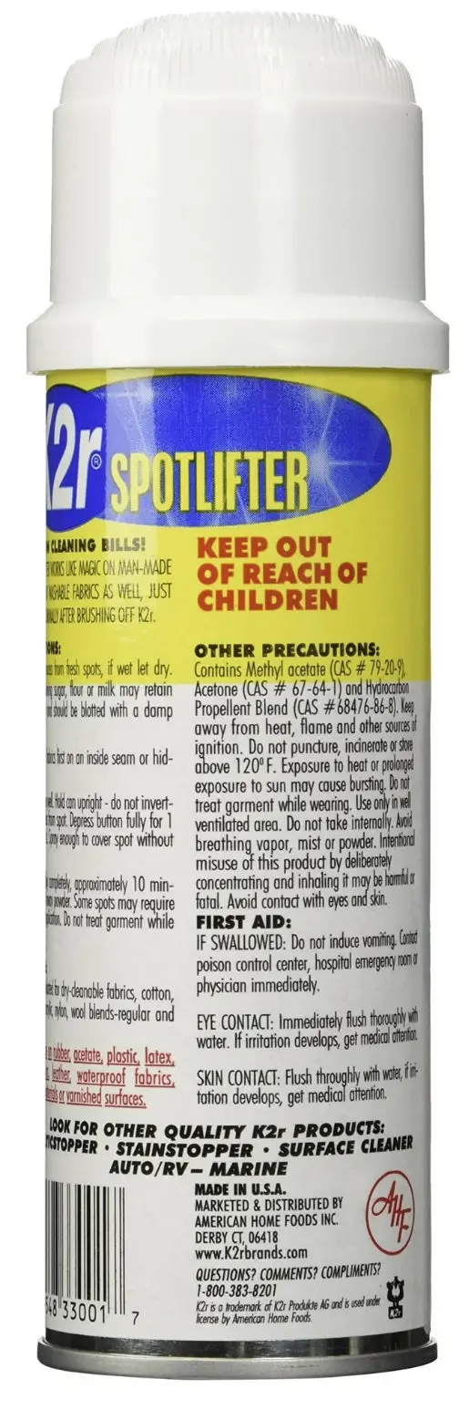 K2r 33010 10 Oz Can Of Spot Lifter Remover Cleaner - Quantity Of 1 2